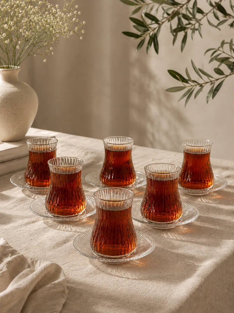 Mulex 6'lı Çay Bardak Seti