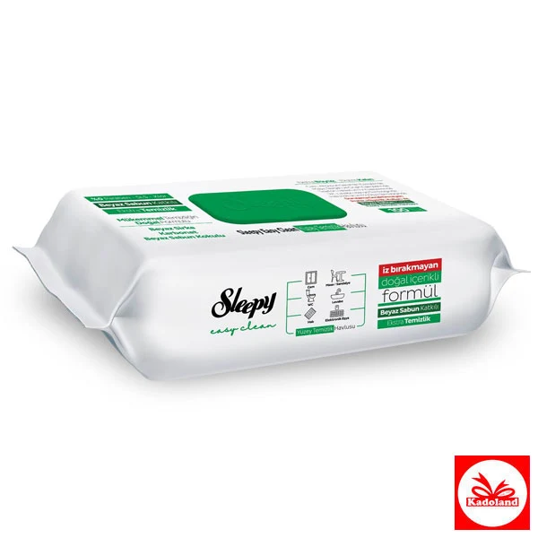 Sleepy Temizlik Mendili 6'lı Mega Set – 600 Adet (6 x 100)