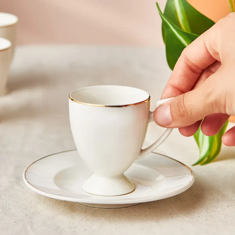 Karaca Boyoz Kahve Fincanı Seti için 6 Kişilik 85 ml