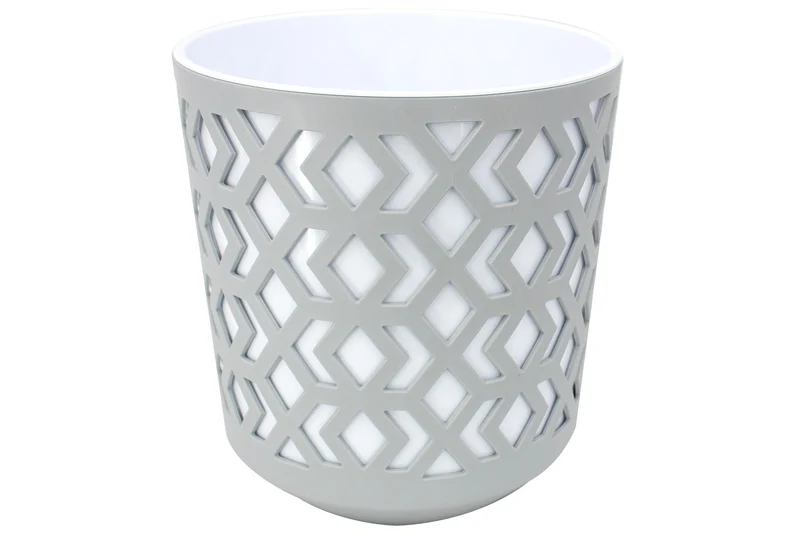 Pot de fleurs avec insertion - Collection Aztek