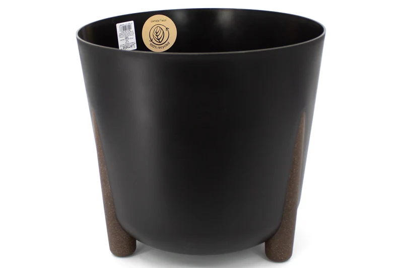 Pot de fleurs recyclé sur pied - Collection Frida Eco