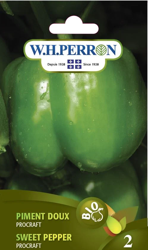 Piment doux 'Procraft' - Semences