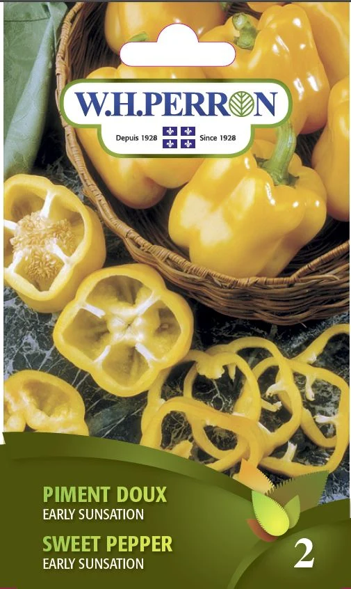 Piment doux 'Early Sunsation' - Semences