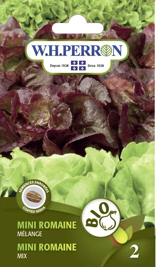 Laitue Mini Romaine Mélangée Easy Leaf - Semences