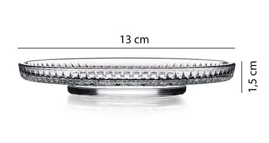 Paşabahçe 54771 Elysia Yeni Model 6lı Çay Tabağı