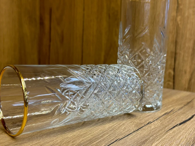 Paşabahçe Timeless Golden Touch 4'lü Meşrubat Bardağı | Pb-420326 GO