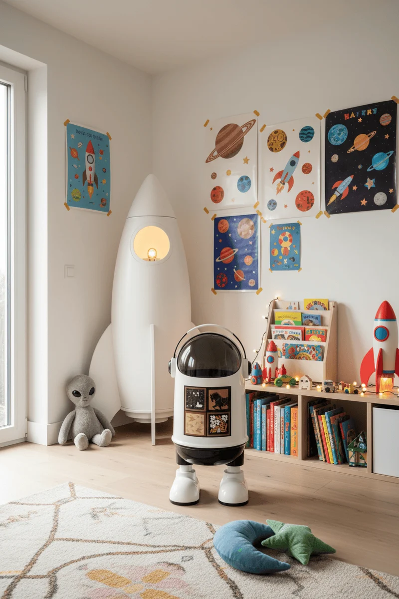 Poubelle AstroBin Poubelle Astronaute 13L ou 18L