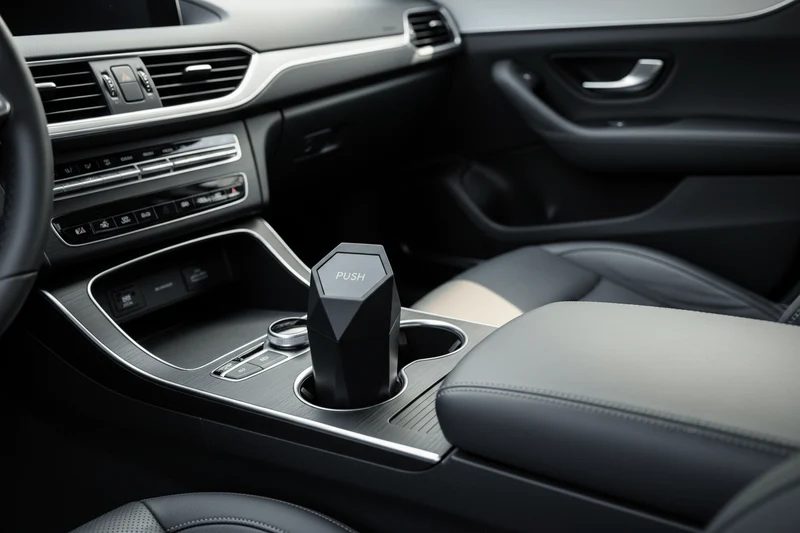 Poubelle HexaBin Mini Poubelle de Voiture 1,2L