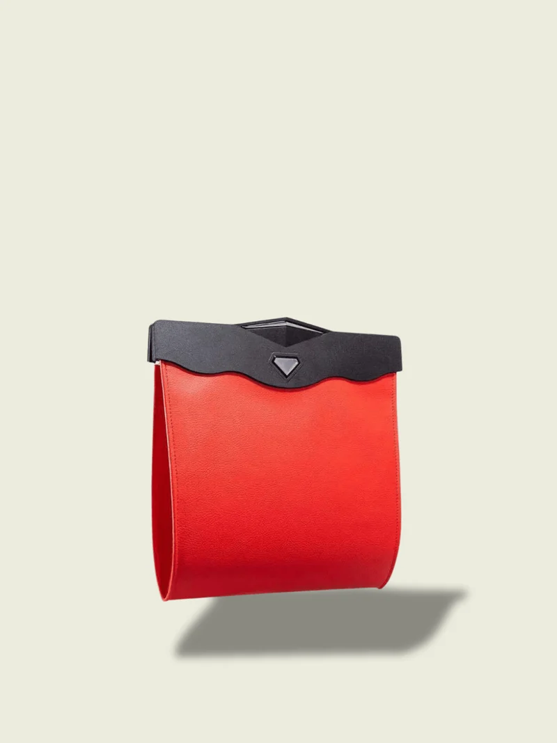 Poubelle DriveFold Poubelle Voiture LED en Simili Cuir