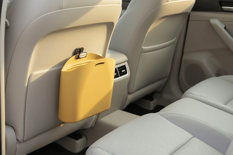 Poubelle ClipBin Poubelle de Voiture Pliable 3,9L