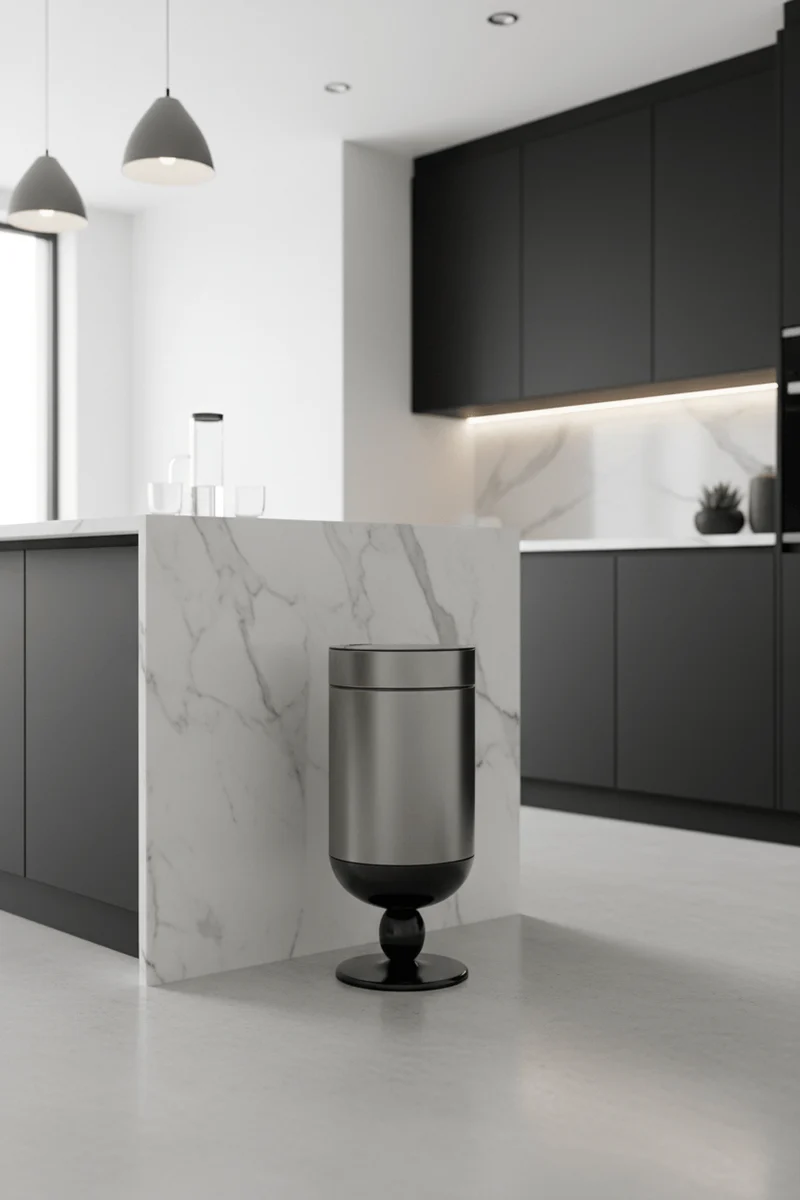Poubelle Vinora Design Inox 15L ou 20L
