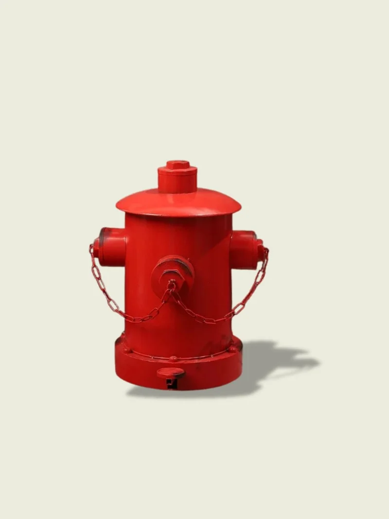Poubelle Bouche d'Incendie 30L à Pédale