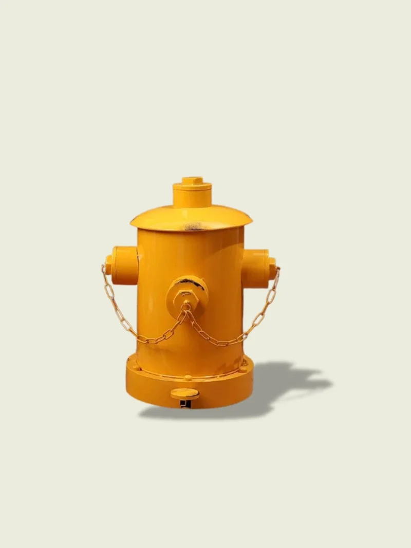 Poubelle Bouche d'Incendie 30L à Pédale
