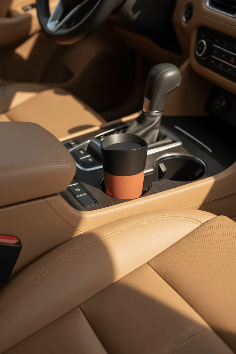 Poubelle CarProp' Mini Poubelle Voiture 800 ml