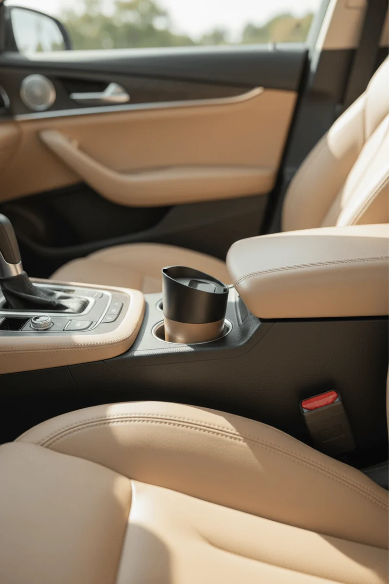 Poubelle CarProp' Mini Poubelle Voiture 800 ml