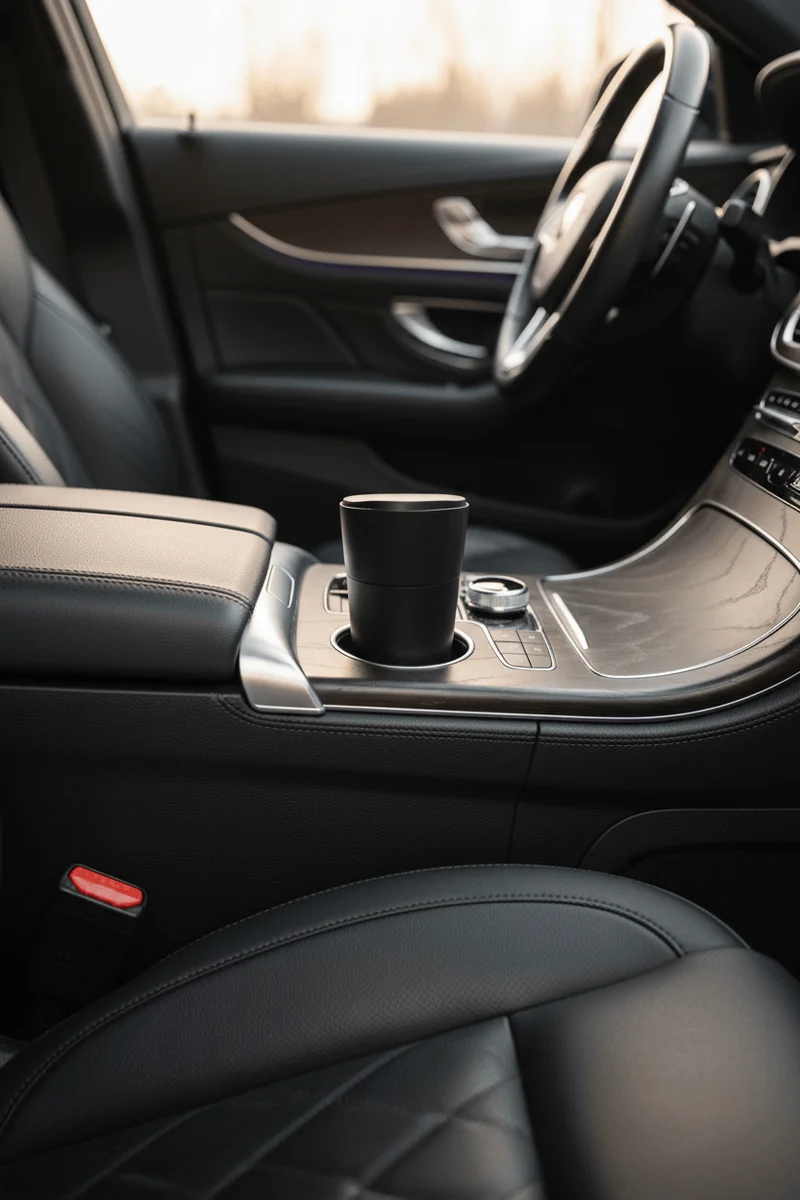 Poubelle CarProp' Mini Poubelle Voiture 800 ml