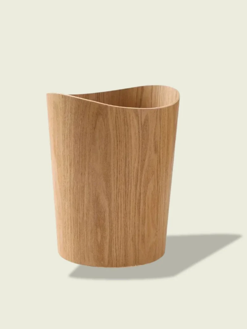 Poubelle en Bois 13L Sans Couvercle