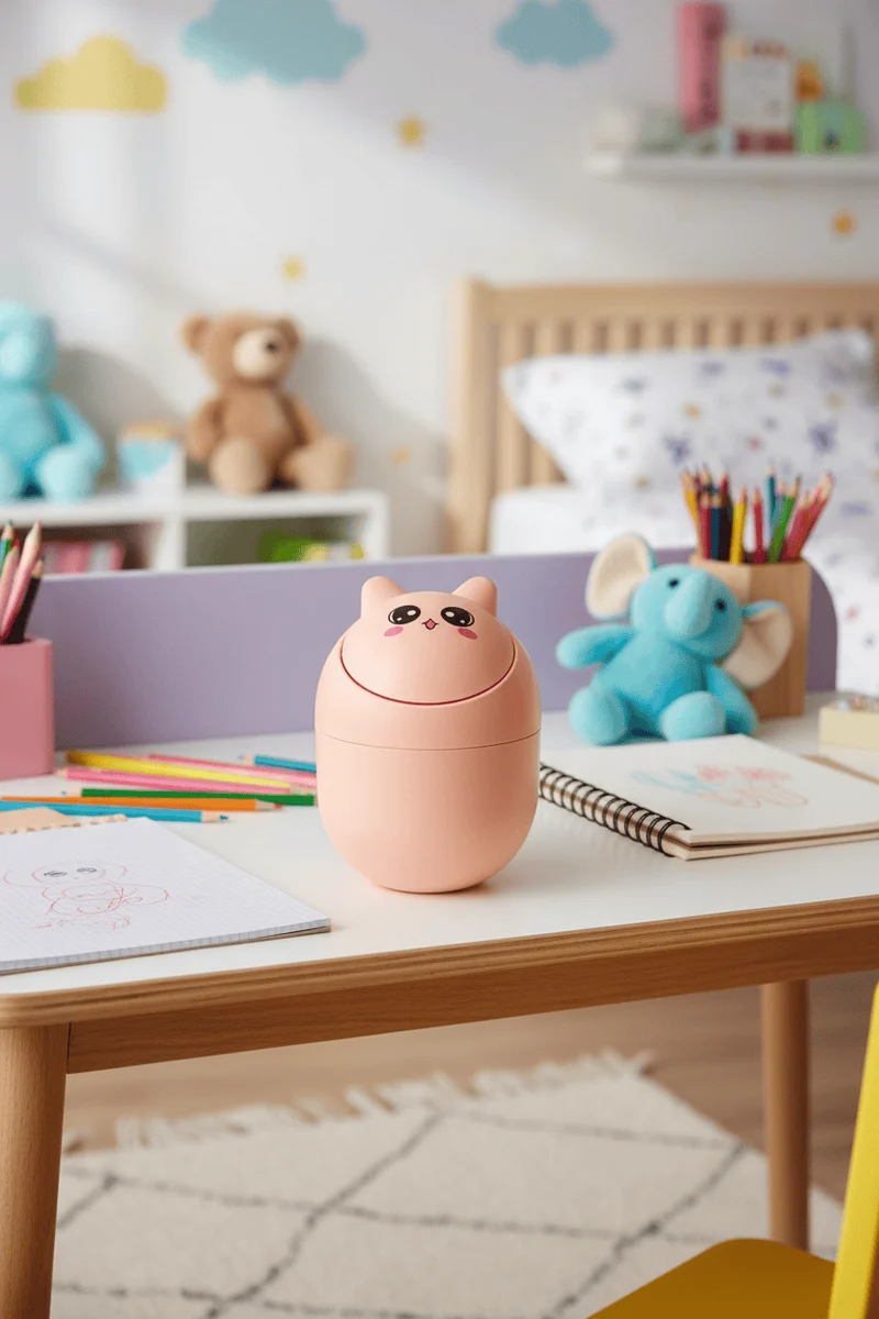 Mini Poubelle Panda Poubelle Enfant Kawaii