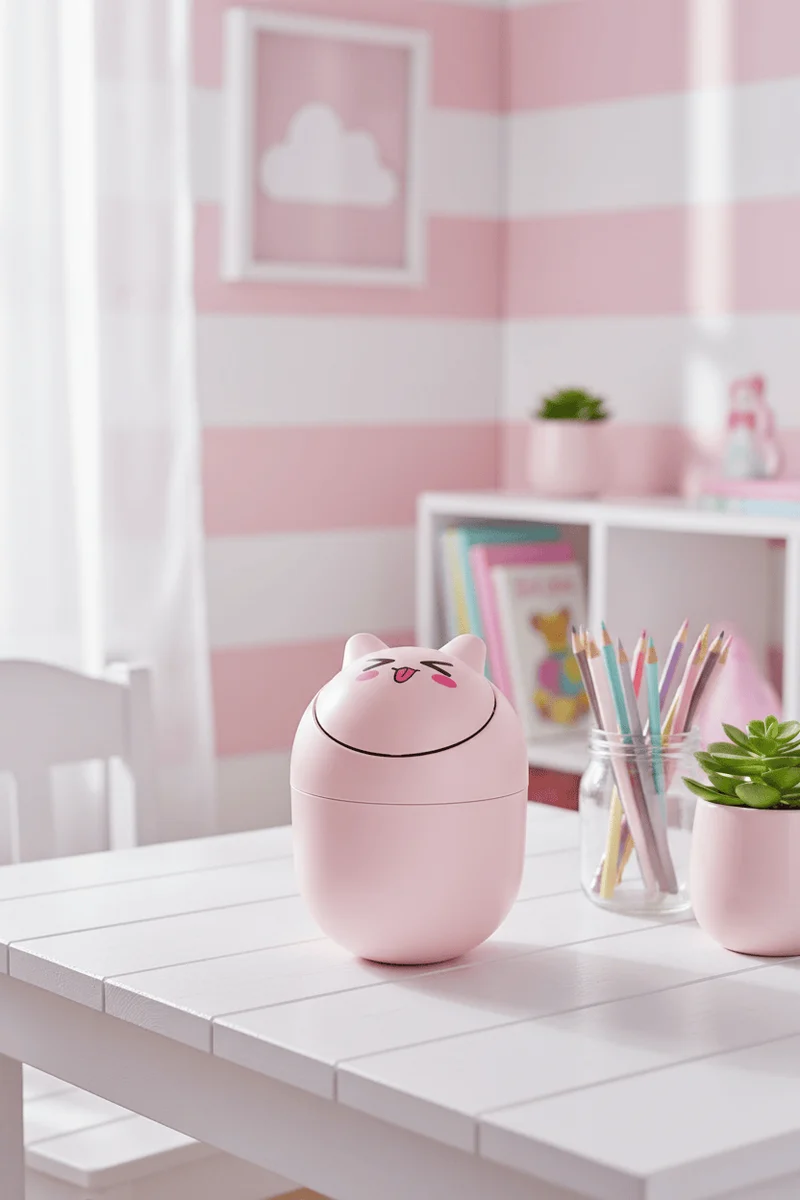 Mini Poubelle Panda Poubelle Enfant Kawaii
