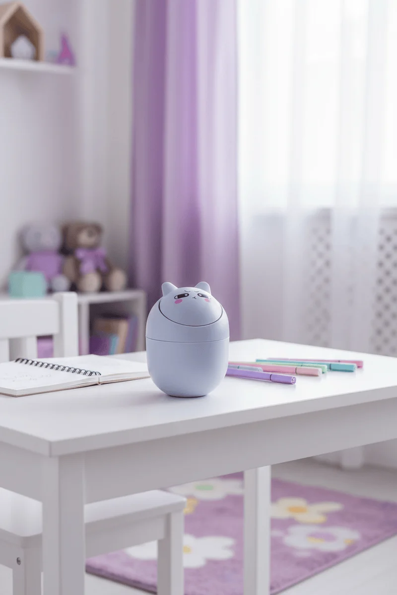 Mini Poubelle Panda Poubelle Enfant Kawaii