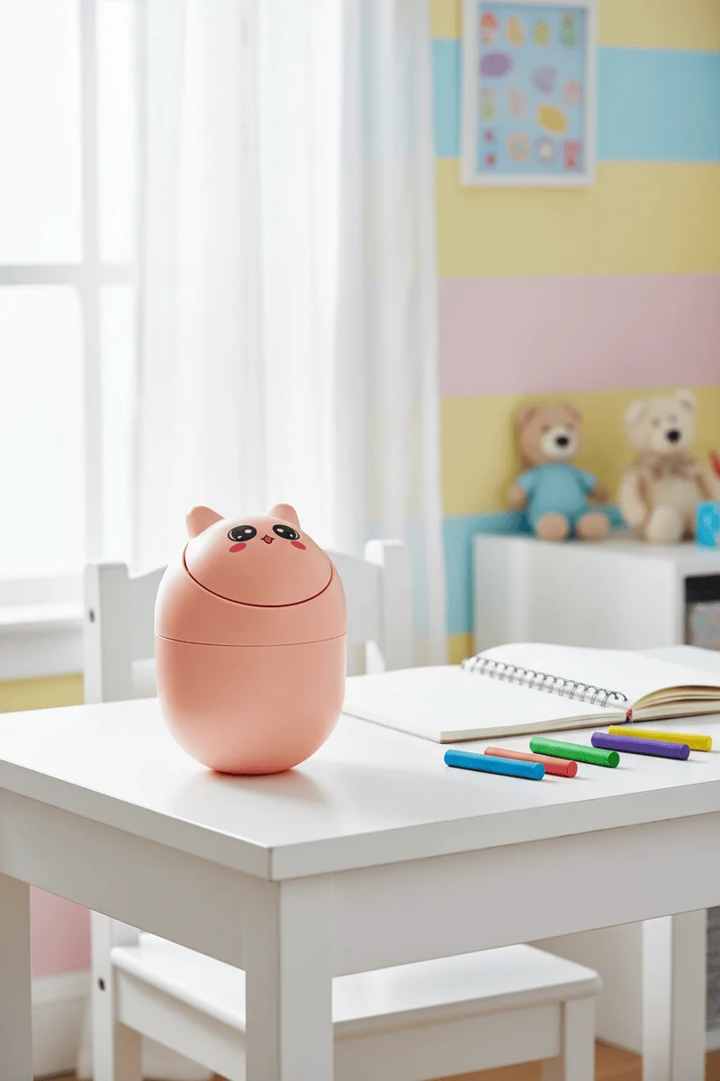 Mini Poubelle Panda Poubelle Enfant Kawaii
