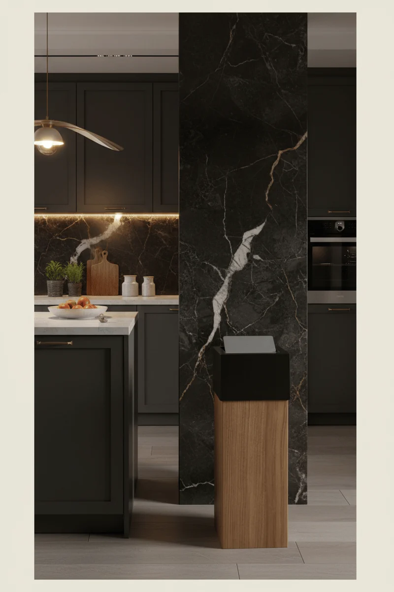 Poubelle Nørdéco Bois Design 20L ou 30L