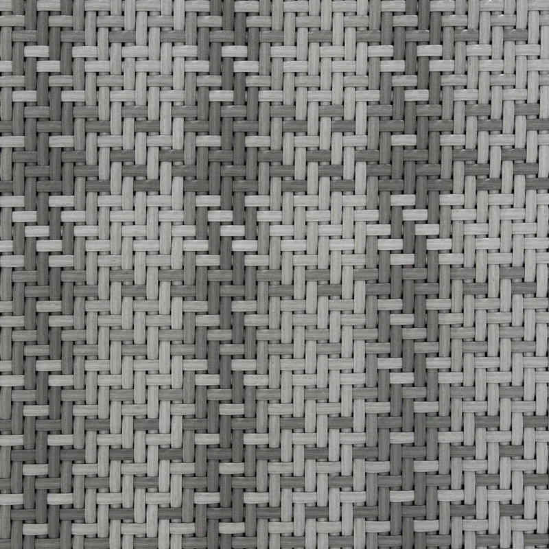 Coffre de Rangement d'Extérieur 996 L en Rotin Gris