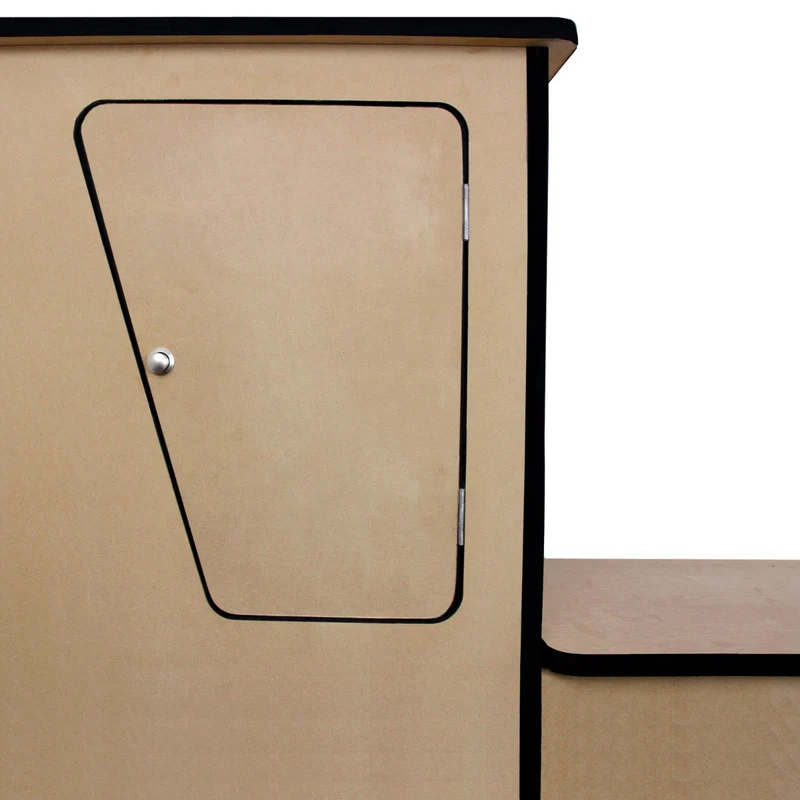 Meuble Cuisine pour Camping-Car en Contreplaqué - Coté Gauche