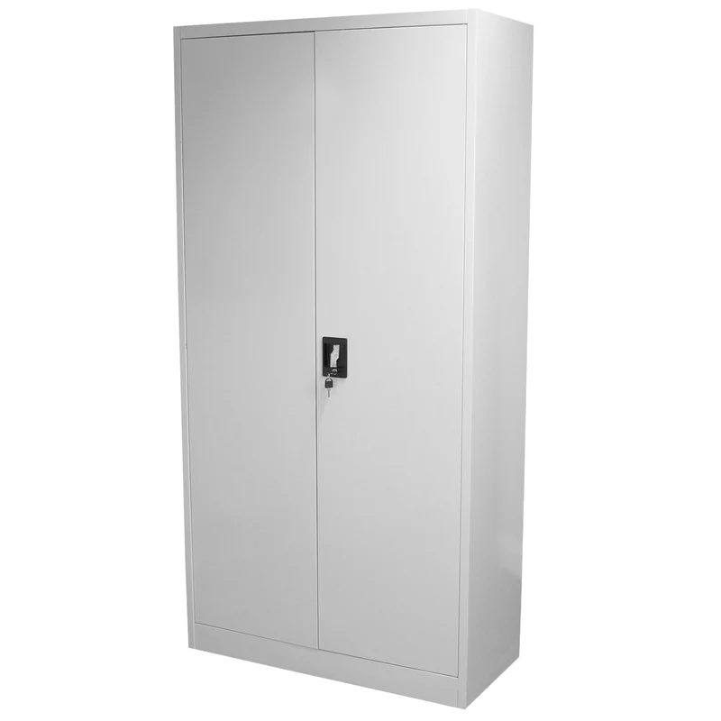Armoire de Classement Métallique en Acier Gris Clair 180 cm