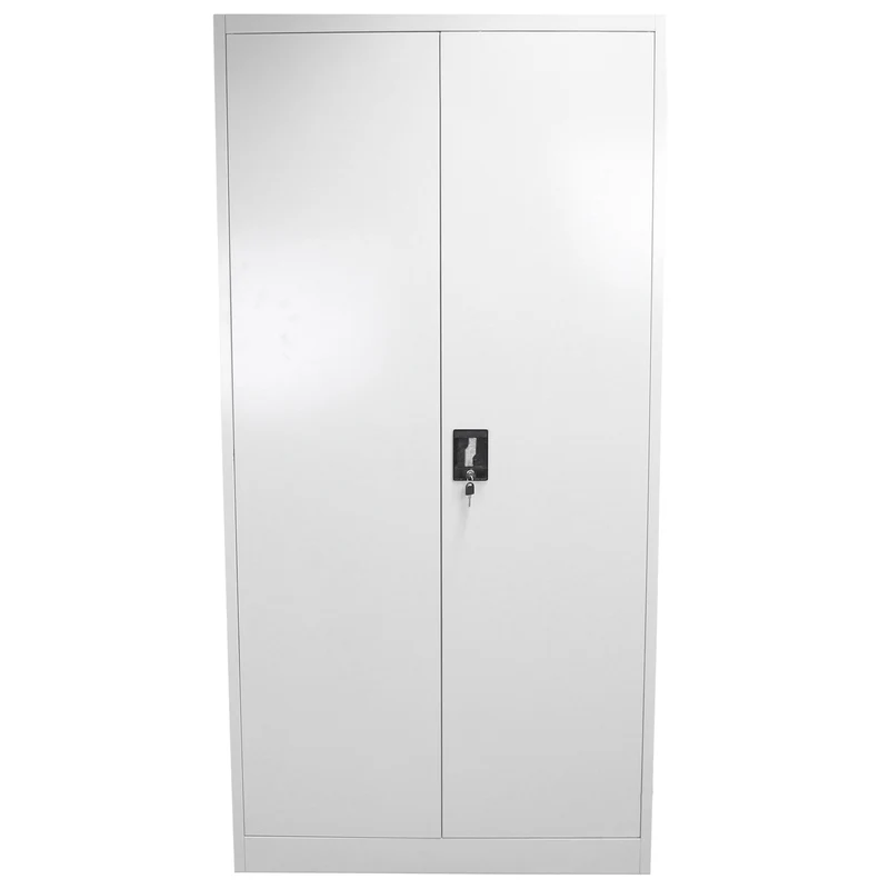 Armoire de Classement Métallique en Acier Gris Clair 180 cm