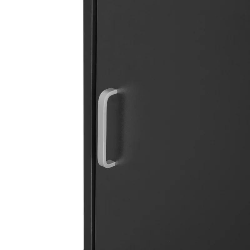 Poubelle Porte-Plateau 100 L - Noir