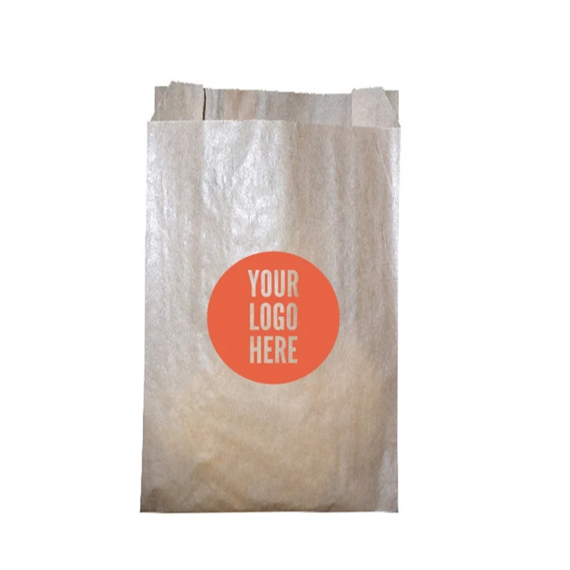 Sac croissant kraft 120+25+25x210 mm - 35 g/m²