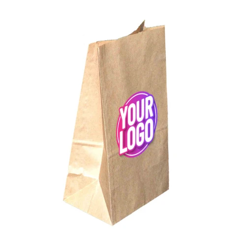 Sac kraft SOS personnalisé 20+8x29cm (500+ unités)