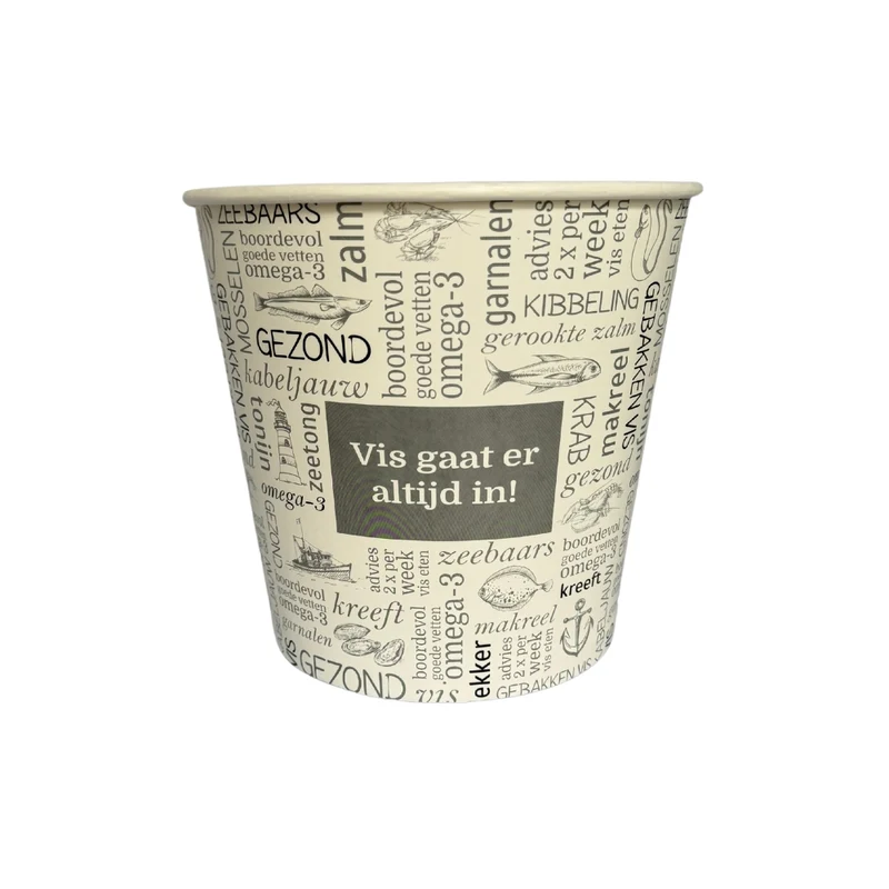 Pot "bucket" en carton 3 L