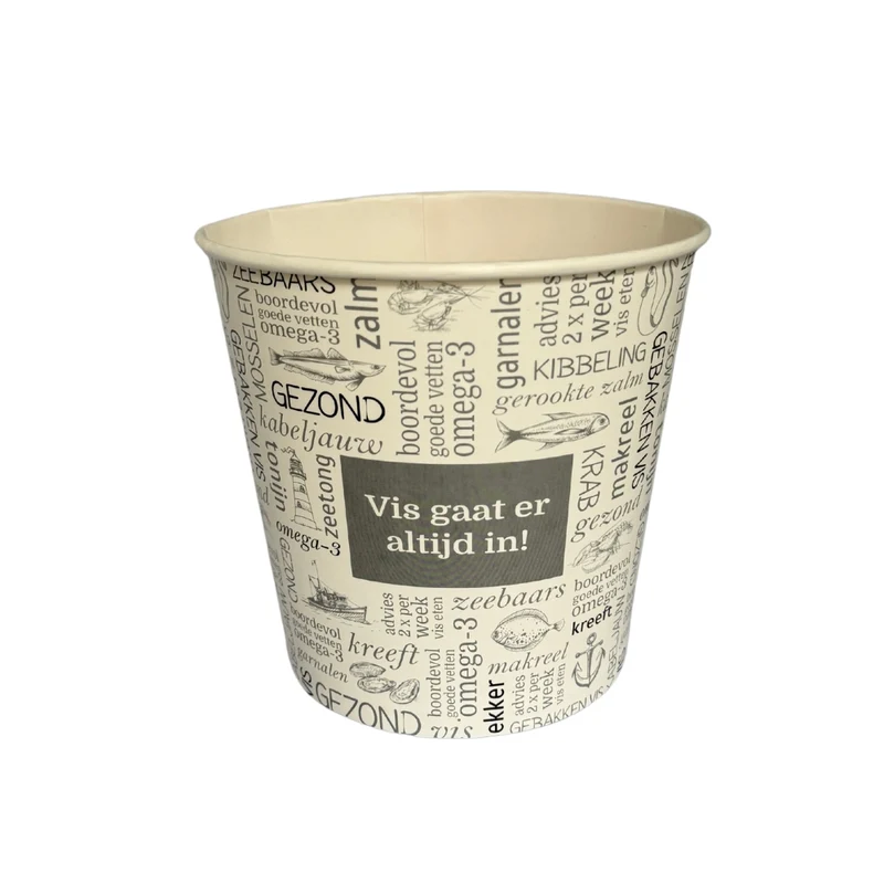 Pot "bucket" en carton 3 L