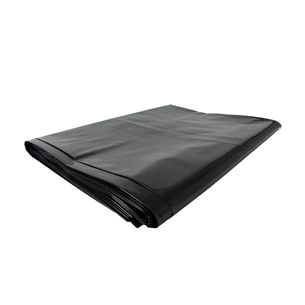 Housse conteneur 135 x 120 cm 240 L en PET noir (100 unités)