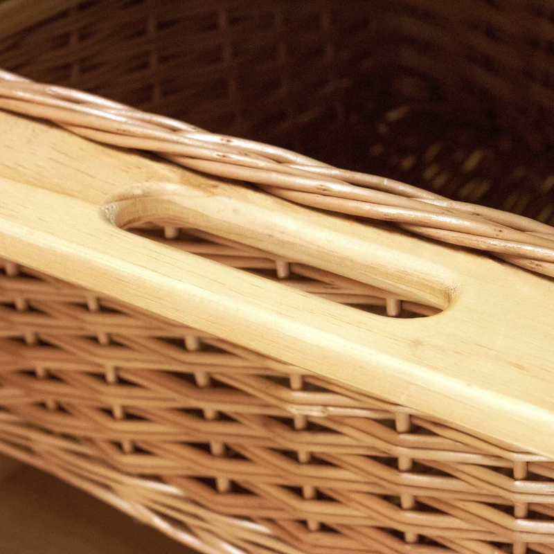 Panier Coulissant en Pin 400 mm