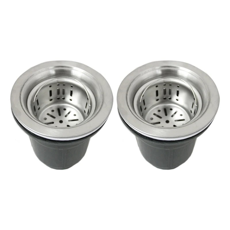 KuKoo Évier Double en Acier Inoxydable