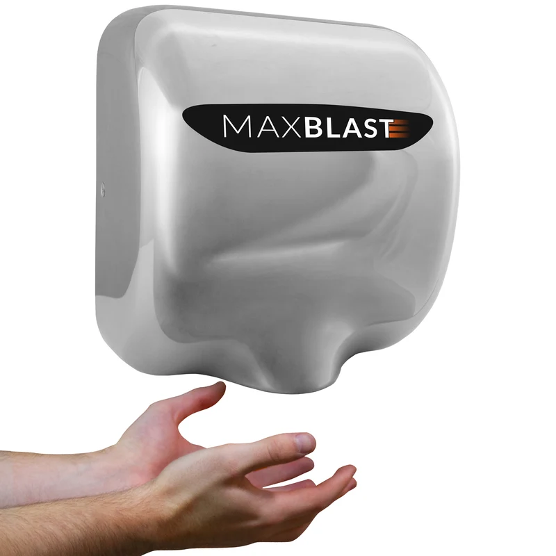 MAXBLAST Lot de 2 Sèches-Mains Automatiques avec Filtre HEPA