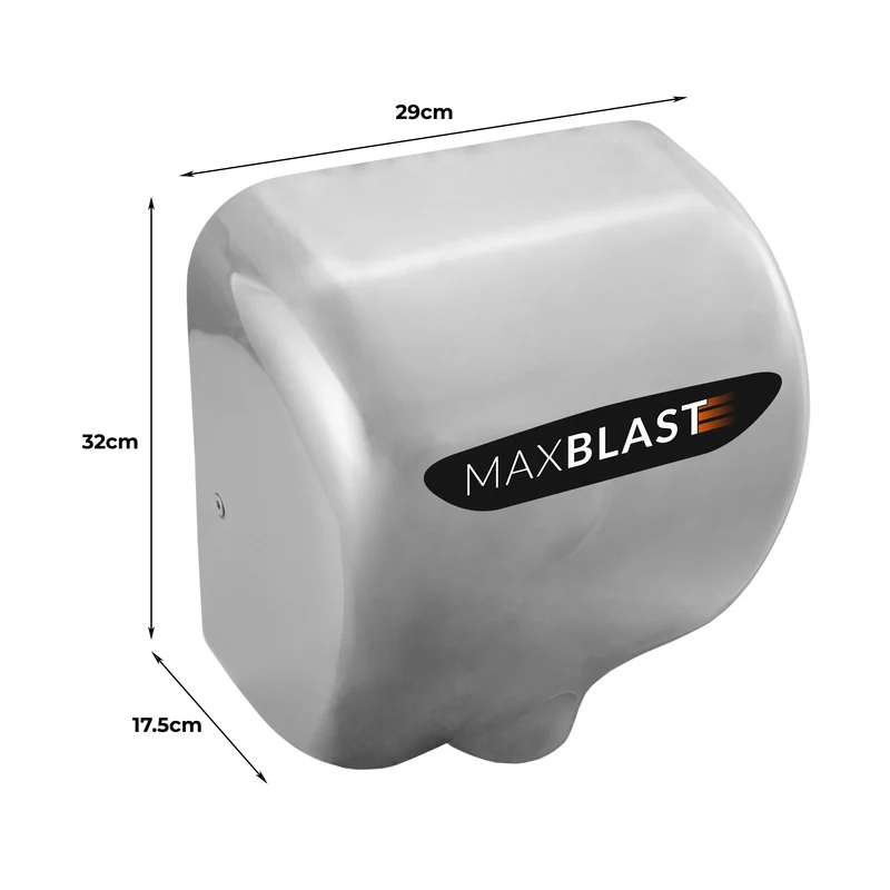 MAXBLAST Lot de 2 Sèches-Mains Automatiques avec Filtre HEPA