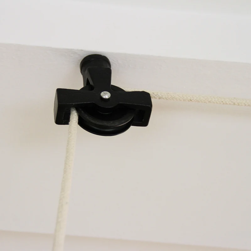 Étendoir à Linge Suspendu de 1,2 m - Noir