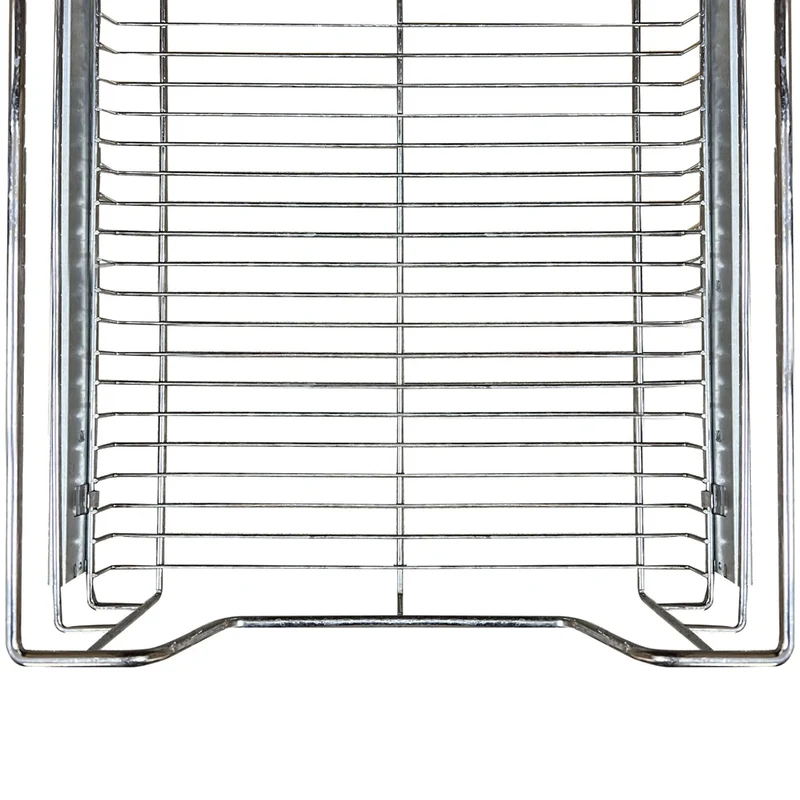 KuKoo Lot de 6 Paniers Coulissants Pour Placard de Cuisine - 50 cm
