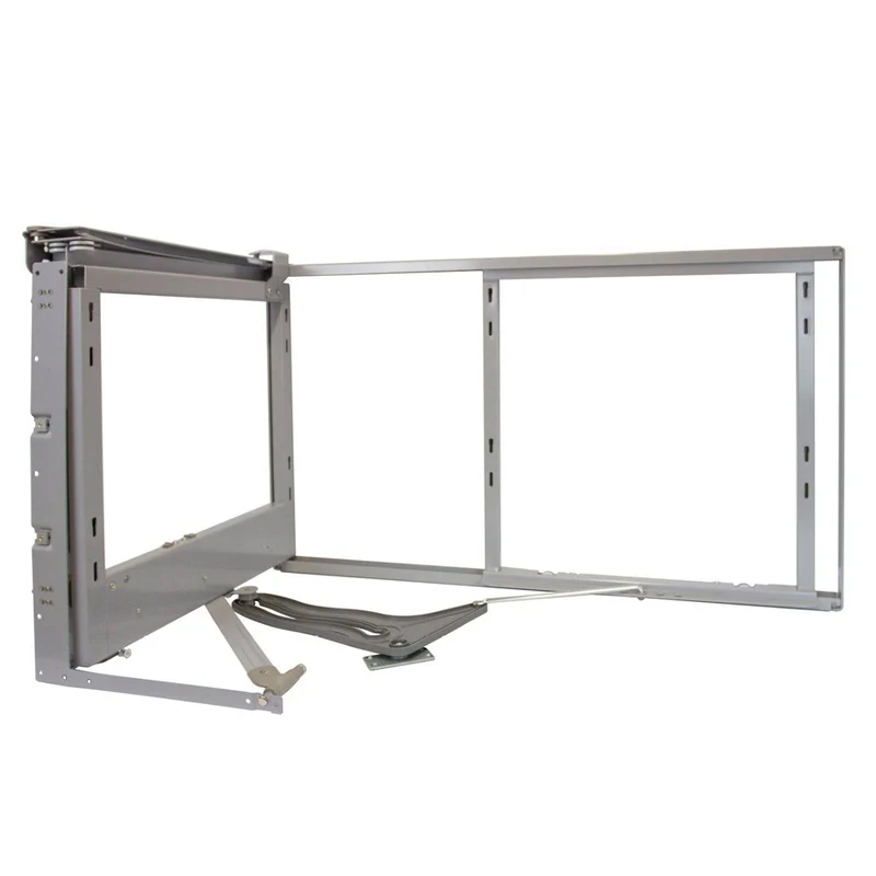 KuKoo Paniers Coulissants Métalliques d’Angle - Côté Gauche