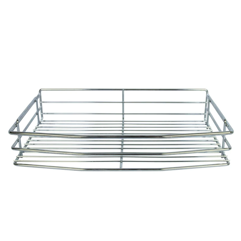 KuKoo Paniers Coulissants Métalliques d’Angle - Côté Gauche