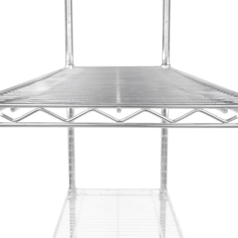 KuKoo Étagère en Fil d'Acier 45 cm x 150 cm x 180 cm