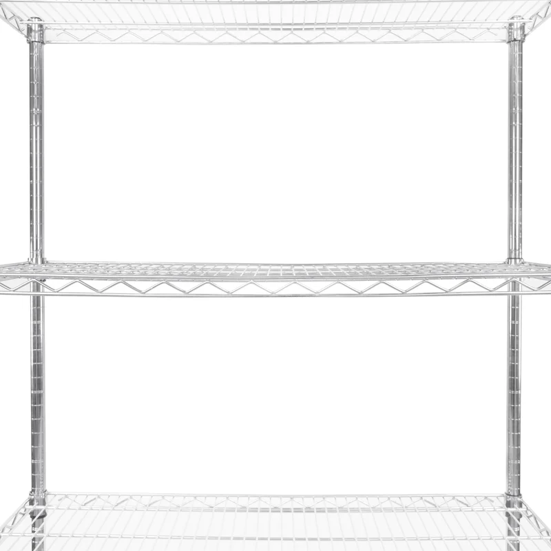 KuKoo Étagère en Fil d'Acier 45 cm x 90 cm x 180 cm