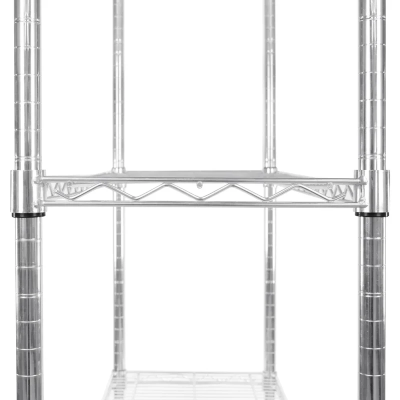 KuKoo Étagère en Fil d'Acier 35 cm x 90 cm x 180 cm