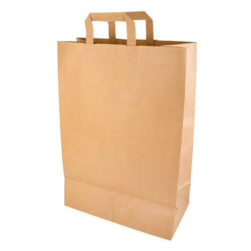 Sac Kraft à poignées plates 44*17*32cm (200 UNITES)