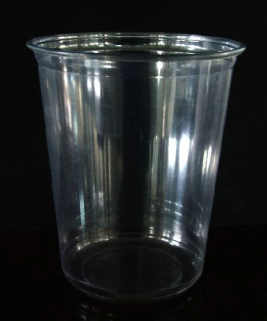 Pots plastiques transparents traiteurs/épiceries 11,7 x 8,3 x 14, 1 cm (500 unités)