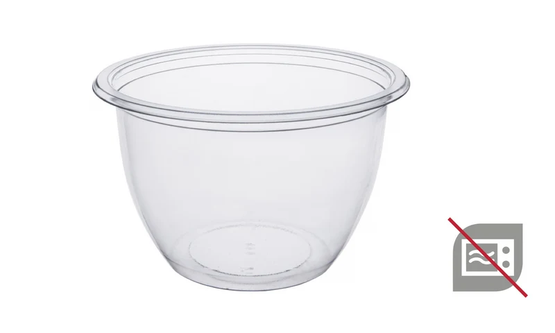 Pots plastiques transparents 12,9 x 8,1 cm ( 504 unités)